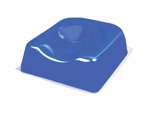 Blue Lenvitz Silicone Gel Sacral Pad For Hospital, Number Of Cups